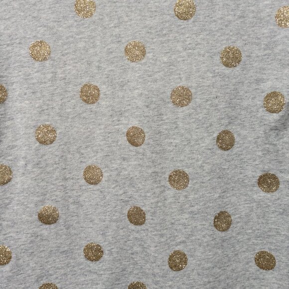 Cotton on Kids Gold Glitter Polka Dots Dress - Picture 2 of 4
